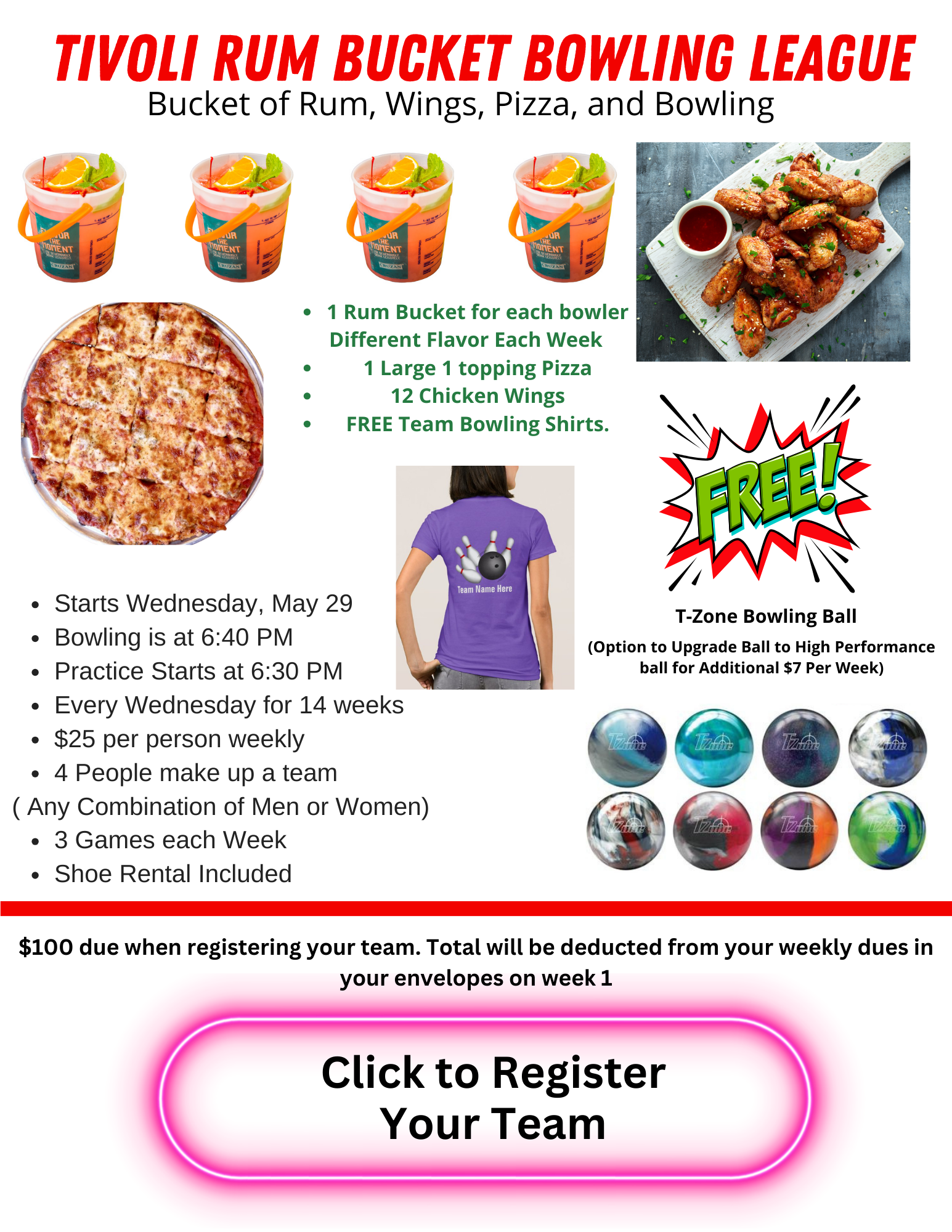 Summer Rum Bucket League